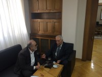 Συνάντηση Υπουργού Υγείας Παναγιώτη Κουρουμπλή με κύριο Μανώλη Σκουλάκη 4-2-2015